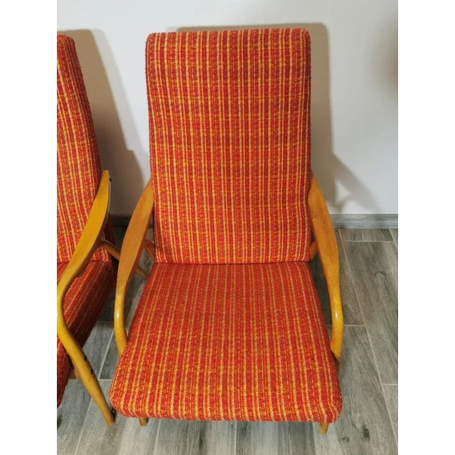 Set of Lounge Chairs by Antonin Suman for Ton For Sale - Image 8 of 18