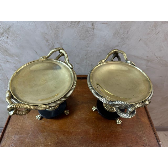 Antique Napoleon III Bronze Cassolettes, 1870, Set of 2 For Sale - Image 3 of 17