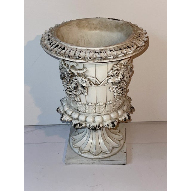 Italian Distressed Foliate Planter For Sale - Image 11 of 13