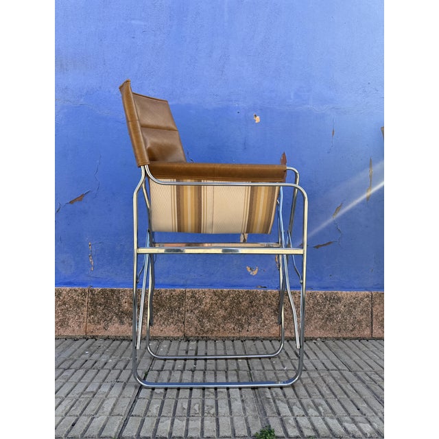Directoire Style Chairs attributed to Gae Aulenti for Zanotta, 1960s, Set of 4 For Sale - Image 6 of 7
