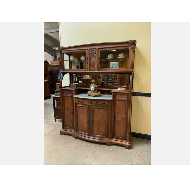 Art Neavou Antique Buffet, 1890s For Sale - Image 5 of 12