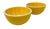 Mid-Century Modern Mid 20th Century Knobler Japan Lemon Fruit Bowls 1960s Trompe L’Oeil Majolica | Realistic Citrus Art Pottery - a Pair For Sale - Image 3 of 13