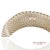 Metal Tiffany & Co. Sterling Silver Somerset Mesh Wide Bangle Bracelet For Sale - Image 7 of 11