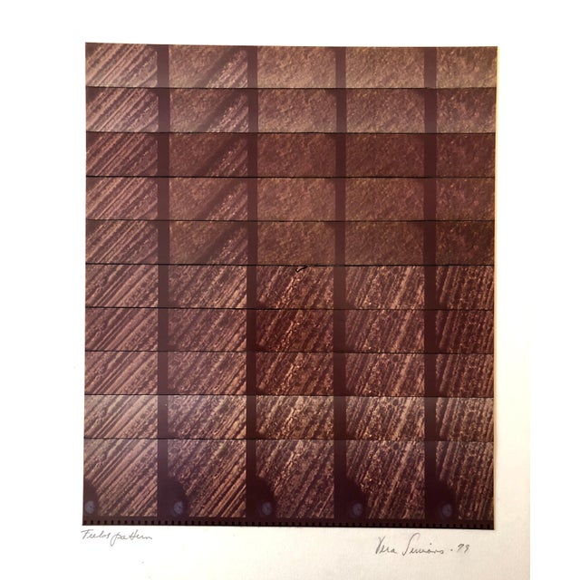 Late 20th Century Vera Simons, Fields Pattern, Wrist Watch, Photo Mosaic Collage Aerial Landscape Photograph, 1980 For Sale - Image 5 of 7