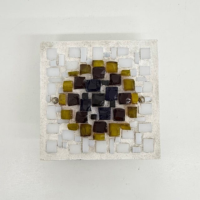 Brutalist Wall Lamp Glass in Resin, Germany, 1970s, Set of 2 For Sale - Image 6 of 18