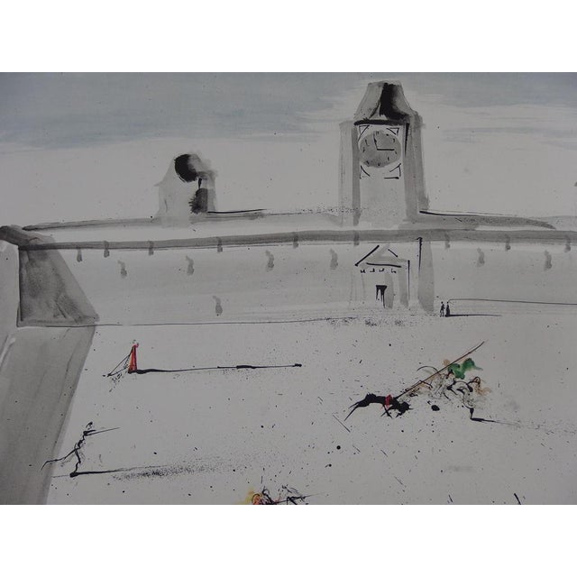 Modern Salvador Dalí, Tempting in Spain, 1983, Lithograph For Sale - Image 3 of 8