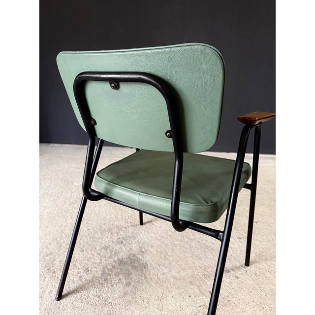Space Age M Armchair by Pierre Guariche for Meurop, 1950s For Sale - Image 14 of 17