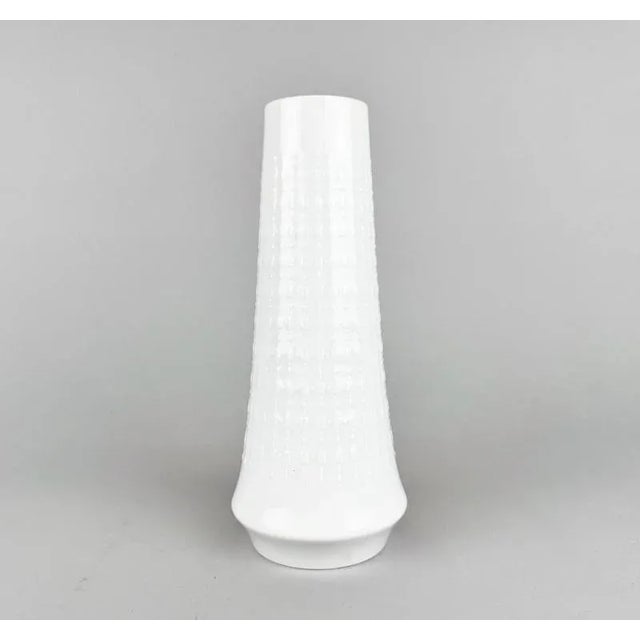 Vintage porcelain vase with delicate pattern. Made in Germany in the 1960s. This piece is attributed to the mentioned...