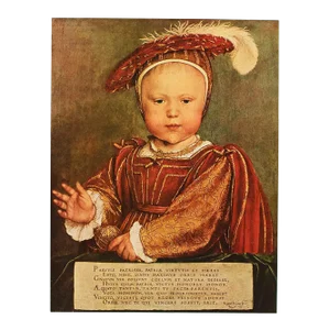 1950s After Hans Holbein, the Younger "Edward VI as Prince of Wales" Full-Color Print
