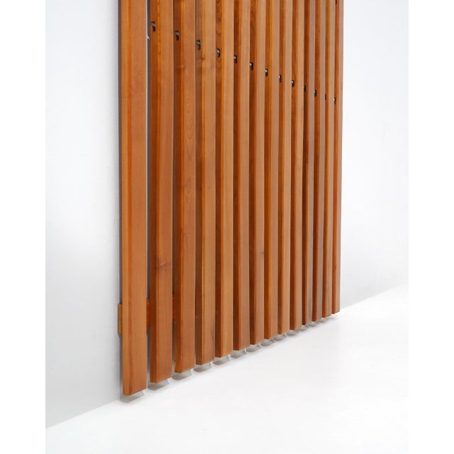 1950s Wall-Mounted Coat Rack by Gianfranco Frattini, 1950s For Sale - Image 5 of 14