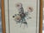 English Vintage Framed Floral Printed Bouquet in Wood Frame For Sale - Image 3 of 7