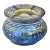 Antique Handmade Moroccan Ceramic Ashtray With Blues For Sale