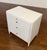 White Bedside Chest/Nightstand by Highland House For Sale - Image 8 of 10