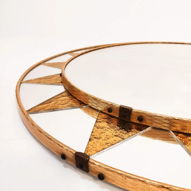 Spanish Artistic Mirror with Glass Mosaic, 1960s For Sale - Image 6 of 8