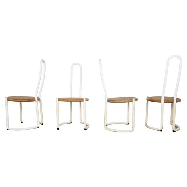 Vintage Postmodern Dining Chairs, 1960s, Set of 4 For Sale - Image 11 of 11