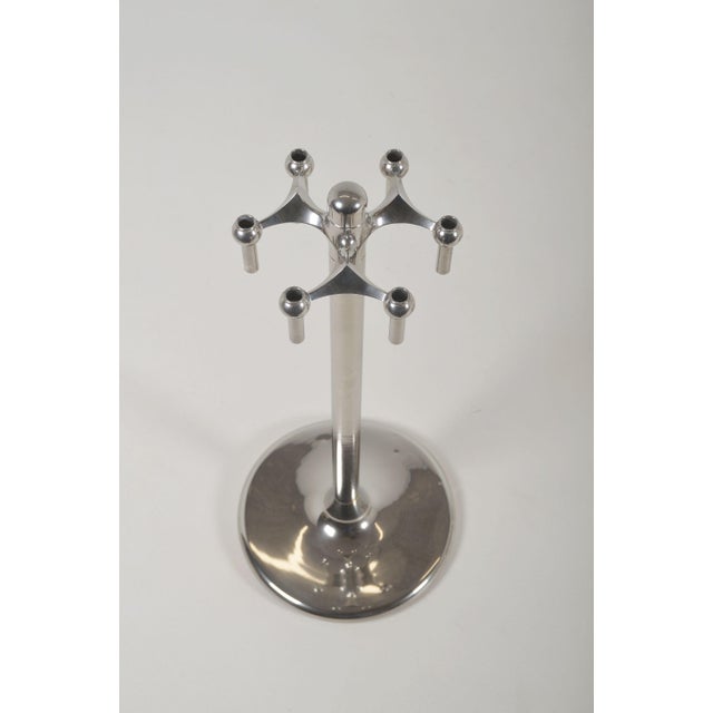 Vintage Floor Candlestick by Fritz Nagel for BMF, 1970s, Set of 23 For Sale - Image 6 of 9