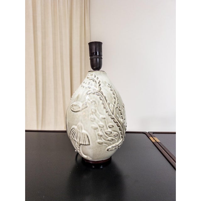 Ceramic Vintage Ceramic Table Lamp by Anna-Lisa Thomson for Upsala-Ekeby, 1960s For Sale - Image 7 of 9