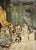 Ettore Simonetti (1857-1909) Italian An outstanding watercolor by this 19th century master of an 18th century depiction of...