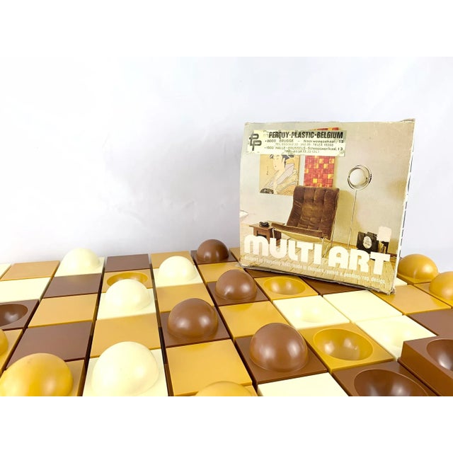 Multi Art Modular Wall Decoration Set from Quality System, Denmark, 1970s For Sale - Image 11 of 11