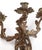 Pair of Antique Louis XV Foliate Bronze Candle Wall Sconces For Sale - Image 4 of 10