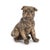 Plastic Bronze Finish Dog Figurine (Set of 8) For Sale - Image 7 of 7