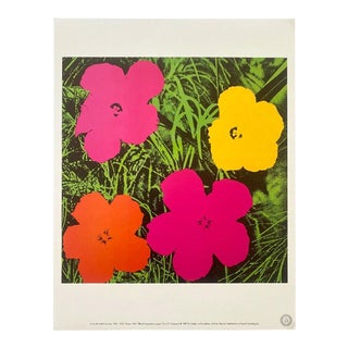 1989 Andy Warhol Pop Art Flower (1964) For Sale