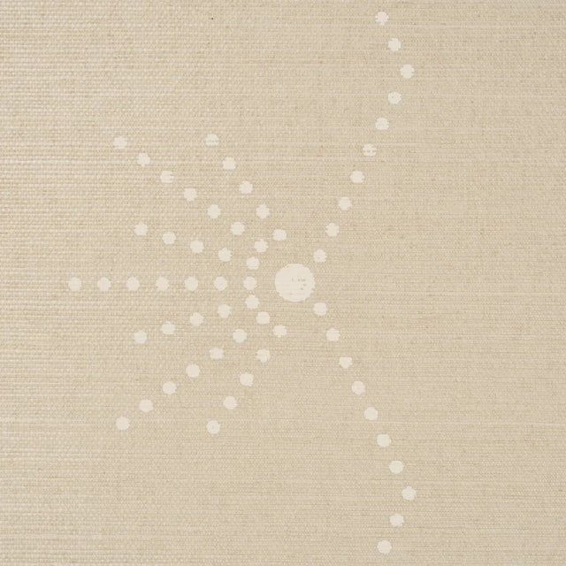 Contemporary Schumacher Royère Stripe Sisal Wallpaper In Sand For Sale - Image 3 of 4