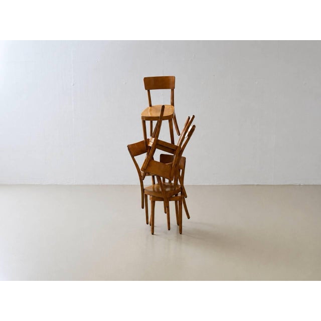 Staining Chairs fro Horgen-Glarus, Switzerland, 1950s For Sale - Image 6 of 18