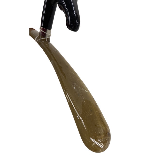 Vintage Italian Horse Head Luxury Clothing Hanger by Oerre For Sale In Seattle - Image 6 of 9
