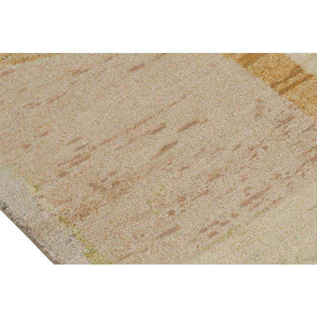 2010s Rug & Kilim’s Contemporary Abstract Rug With Multicolor Geometric Patterns For Sale - Image 5 of 7