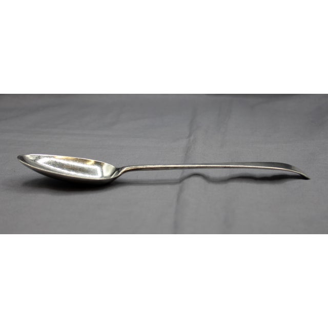 Traditional 1790 English Sterling Silver Tablespoon by Hester Bateman For Sale - Image 3 of 4