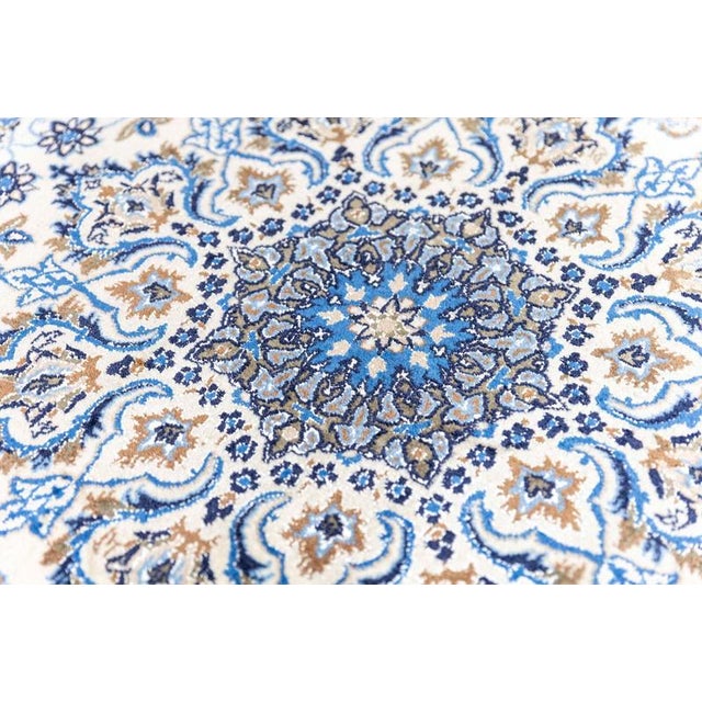 Vintage Nain Rug in Double Knot Wool For Sale - Image 15 of 18