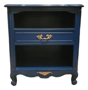 Refinished Midnight Blue Drexel Nightstand