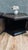 Beautiful Vintage Mediterranean, Brutalist ,Three Piece Coffee Table Set. Rustic/Farmhouse. Custom Hand Painted. For Sale - Image 9 of 12