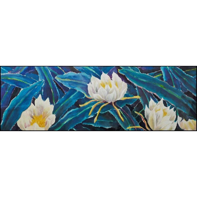 Untitled framed Condition : MINT (include new custom frame) Untitled framed Original Watercolor and Pastel Painting on...