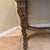 Antique Louis XVI Marble Top Intricately Carved Gilt Wood Table For Sale - Image 4 of 9