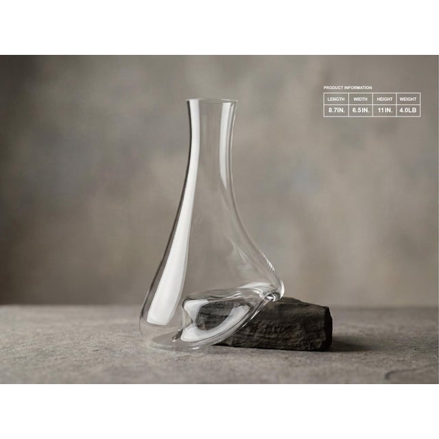 Deep in the Gobi Desert, wind carved this stone over millions of years. A master glassblower — with over 20 years of craft...