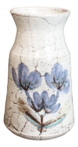 Vintage French Ceramic Vase by Gustave Reynaud for Le Mûrier, 1960s
