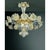 Contemporary Venetian Floreal Gold Murano Glass Flush Mount by Simoeng For Sale - Image 3 of 6