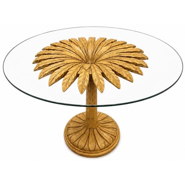 Rustic European 1960s Italian Chelini Firenze “ Marguerite “ Dining Table or Center Table For Sale - Image 3 of 4