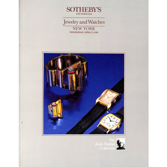 Traditional The Andy Warhol Collection 1988 Sotheby's New York For Sale - Image 3 of 6