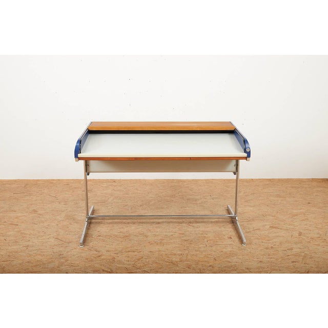 Mid-Century Modern Action Office Desk in Walnut by George Nelson for Herman Miller, 1960s For Sale - Image 3 of 15