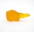 Orange Mid 20th Century Amber/ Orange Decorative Sculpture of a Bear For Sale - Image 8 of 10