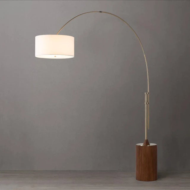 The Tambo Arc Floor Lamp is where classic transitional styling meets modern sophistication. This lamp is not just an...