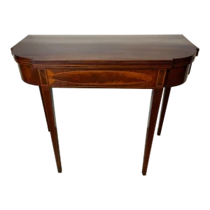 Late 18th Century Federal Mahogany Card Table