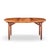 Jens Risom Mid Century Walnut Round Expanding Dining Table With 3 Leaves For Sale - Image 10 of 16