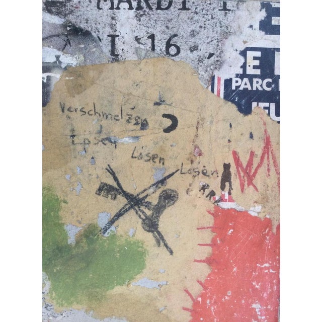 Cherif Zerdoumi and Geza Jäger (KRM) Untitled Mixed technique: oil, charcoal, oil pastel on lacerated illustrated...