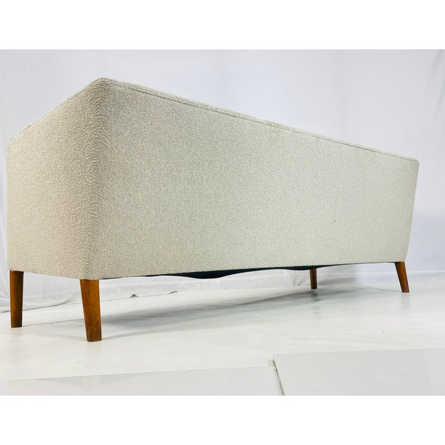 Off-white Model Ap18 3-Seat Sofa by Hans J. Wegner for A. P. Stolen For Sale - Image 8 of 12