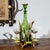 German Glass Decanter in a Hunting Bottle Holder For Sale - Image 10 of 10