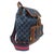 Gucci Gucci Denim Gg Supreme Canvas and Brown Leather Backpack, Spring/Summer 2022. For Sale - Image 4 of 11